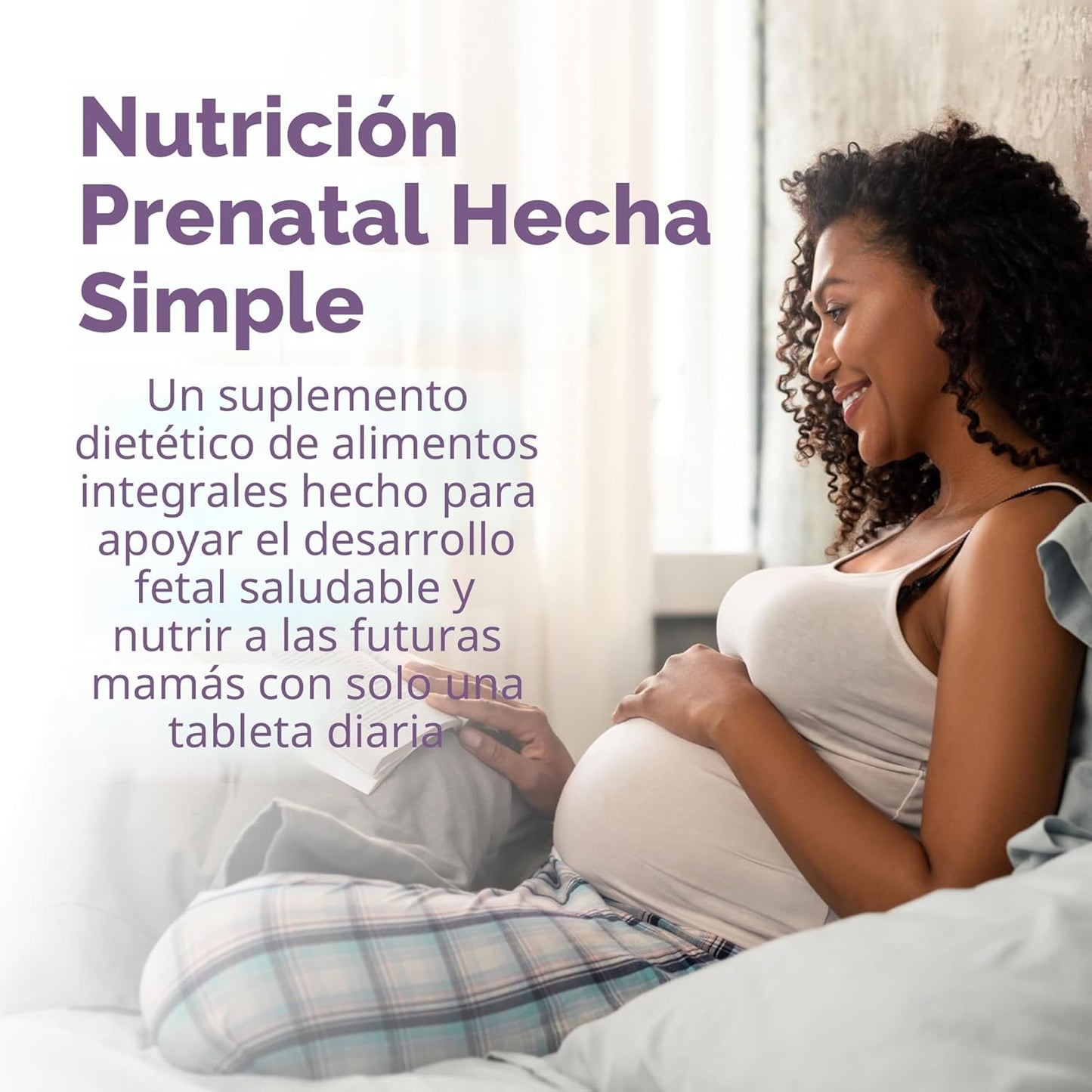 Garden of Life Organics Vitamina prenatal: Ácido fólico para energí...