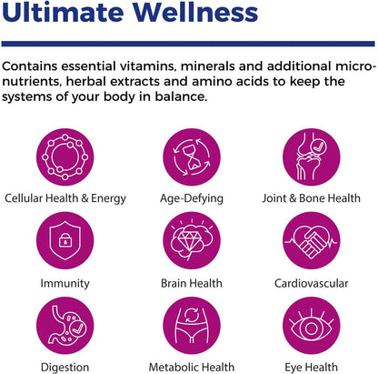 Xtendlife Total Balance Multivitamínico diario y mineral extra fuer...