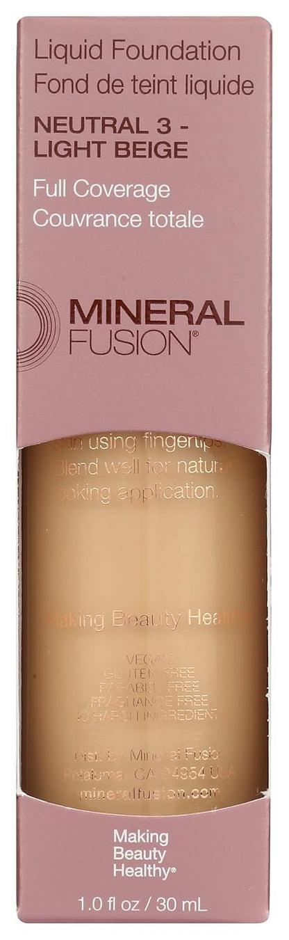 MINERAL FUSION Base Líquida Neutral 3, 1 FZ