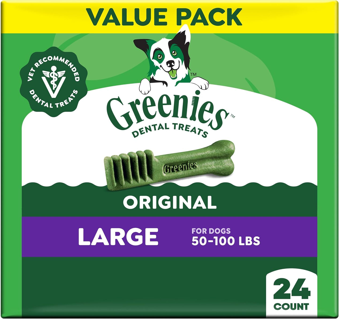 GREENIES - Golosinas naturales originales para la salud dental de p...