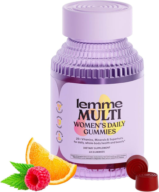 Lemme Gomitas multivitamínicas para mujer, apoyo nutricional diario...