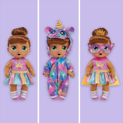 Baby Alive Super BFF Sophia Sparkle Brown Hair Dress Up Baby Doll P...