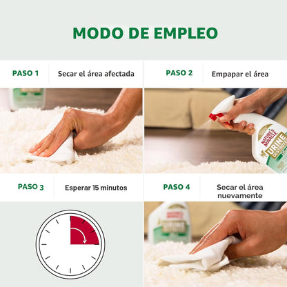 Nature\u2019s Miracle Urine Destroyer Plus para Gatos, 32 Onzas, Fó...