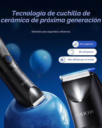 Manscape - Afeitadora eléctrica para hombre, sin rasguños, afeitado...