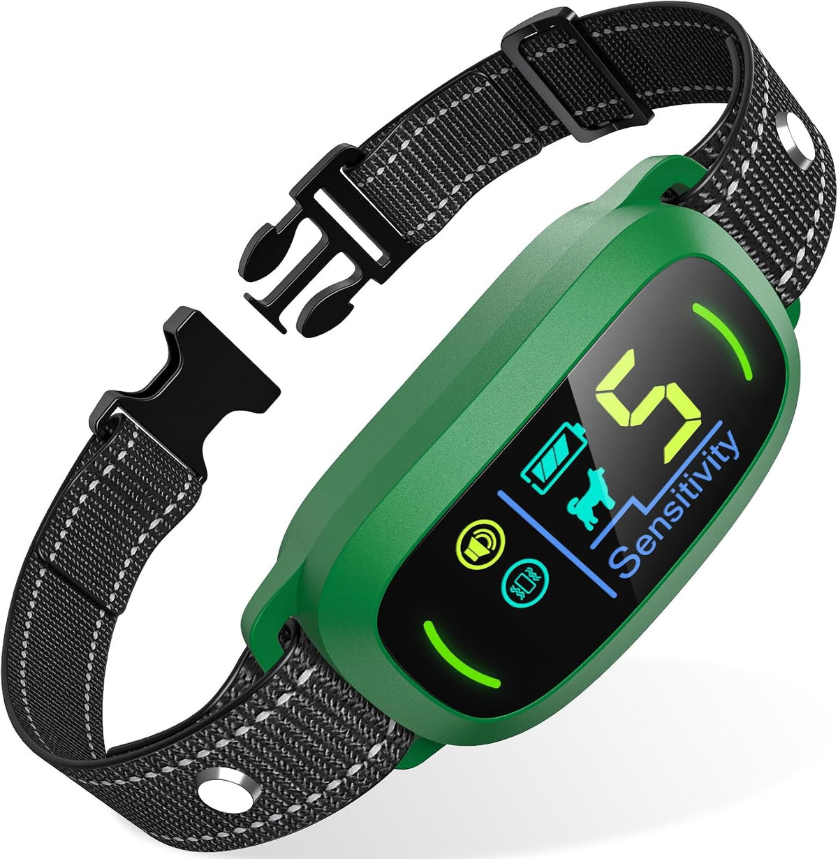 FAFAFROG - Collar antiladridos para perros, collar recargable antil...