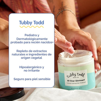 TUBBY TODD's Jabón Corporal para Bebé y Pomada para Todo el Cue...