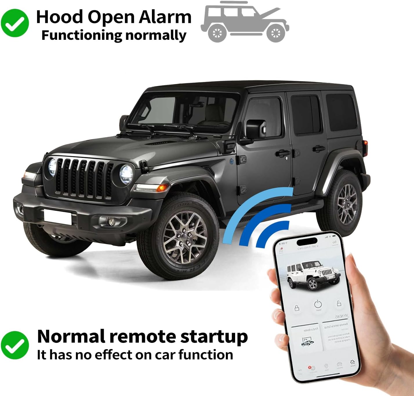 Eliminador de parada de arranque automático para Jeep Wrangler JL 2018 2019 2020 2021 2022 2023 2024 2025 Gladiator JT 2020-2025 Eliminador de parada automática del motor, parada automática