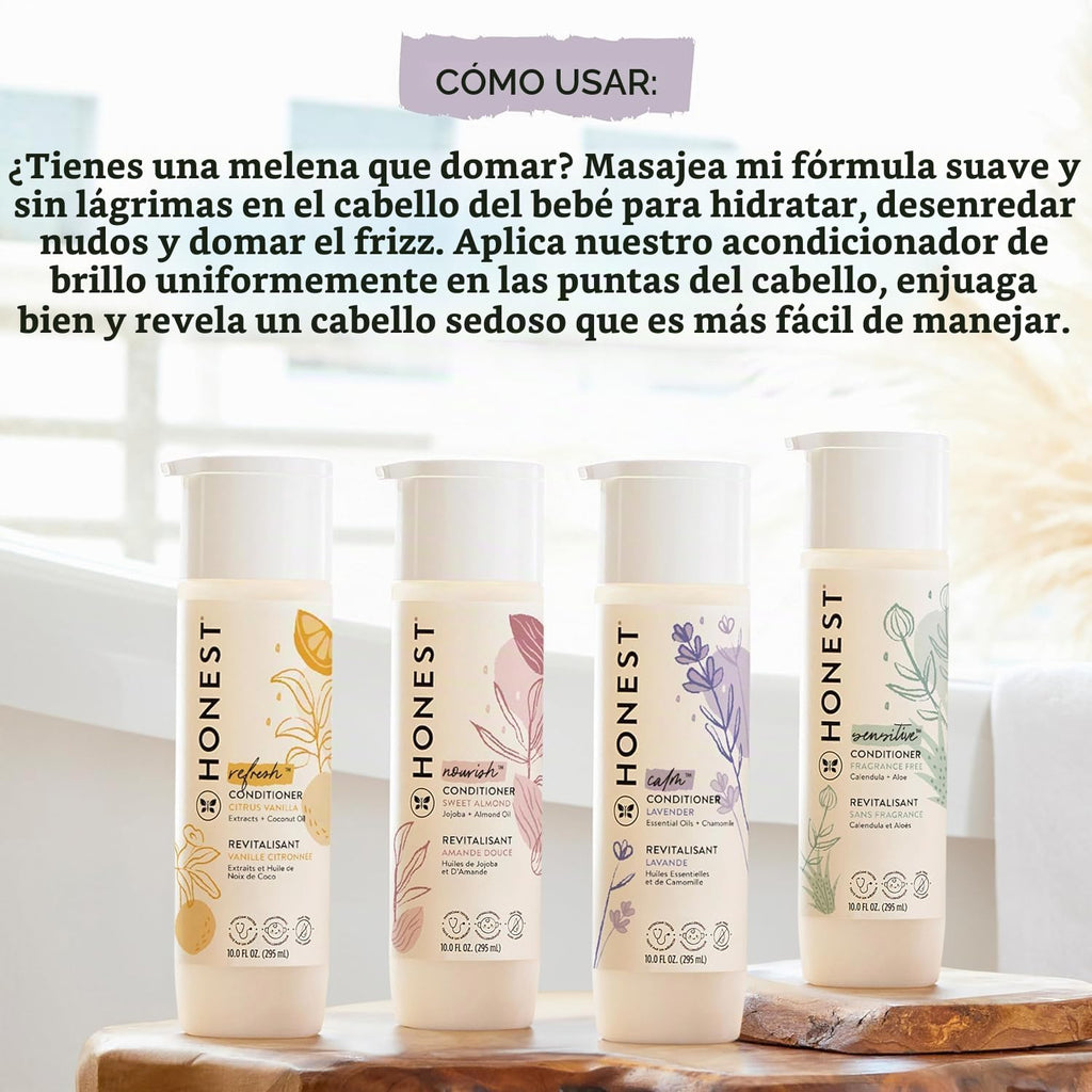 The Honest Company Acondicionador, hipoalergénico, Lavanda Calma, 1...