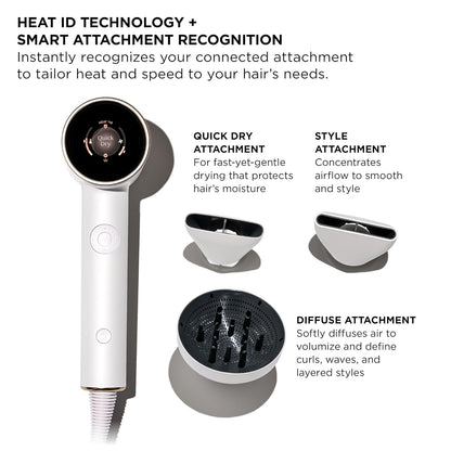 T3 Aire IQ Kit de secador de pelo con concentrador de secado rápido...