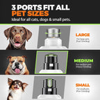 Molinillo de uñas para perros con 2 luces LED, potente, 2 velocidad...
