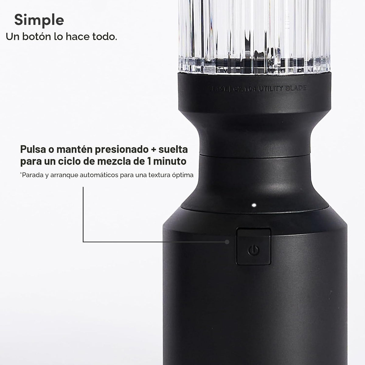 La licuadora mini Beast Plus | Mini licuadora de encimera de cocina...