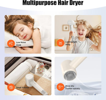 Secador de pelo de plasma para el cuidado del cabello, secador ióni...