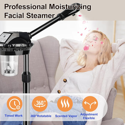 Vaporizador Facial Profesional, vaporizador facial con altura y áng...