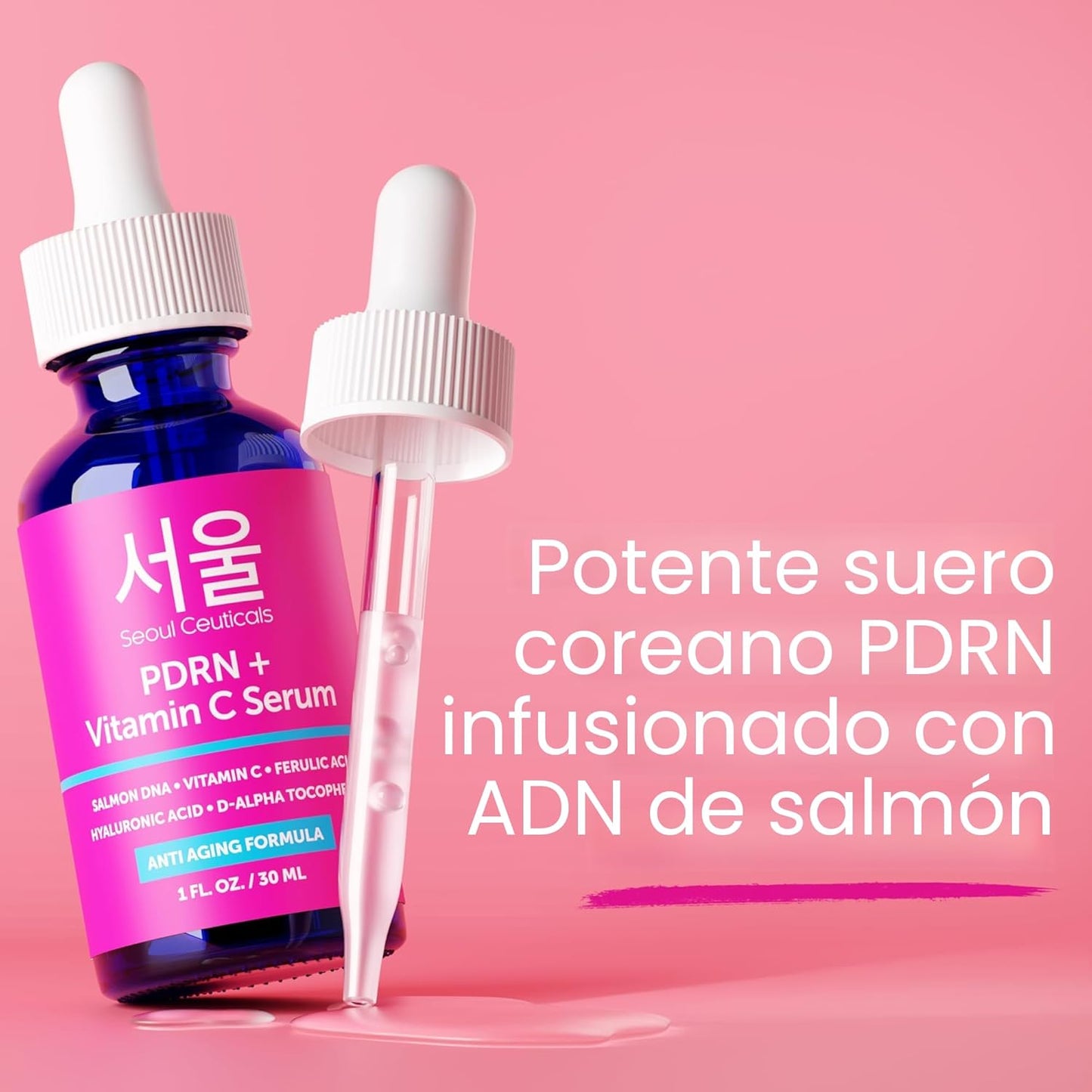 SeoulCeuticals PDRN Serum Salmon DNA Vitamina C Suero \u2013 Cuidad...