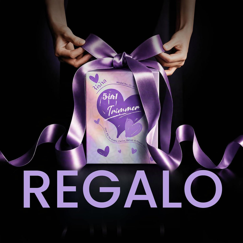 Risina Recortadora de bikini 5 en 1 para mujer, regalos para mujer,...