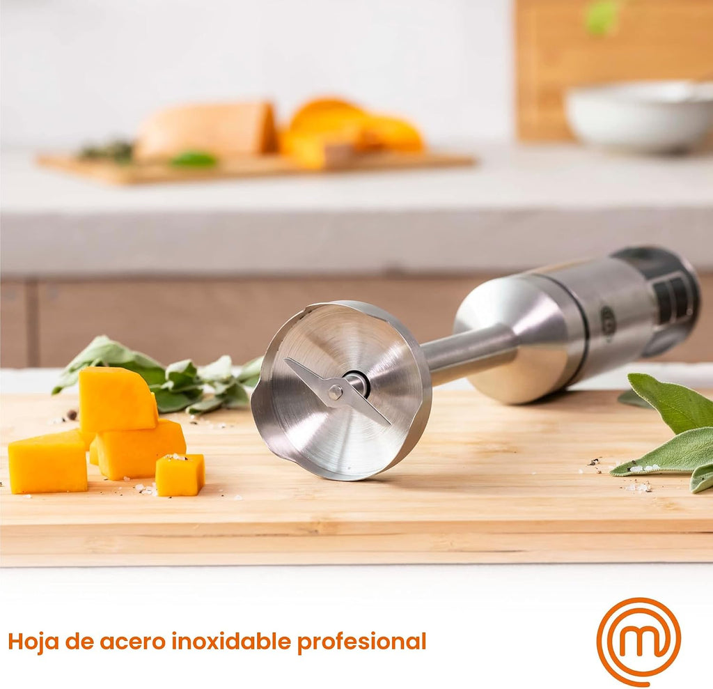 MasterChef Batidora de Inmersión de Mano con Batidor Eléctrico y Ac...
