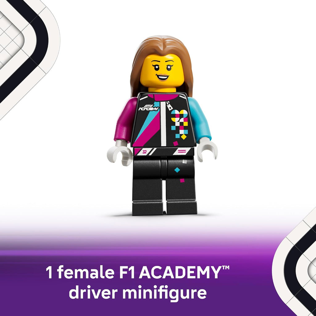 LEGO Speed Champions Vehículo de Carrera de la Academia F1 - Juguet...