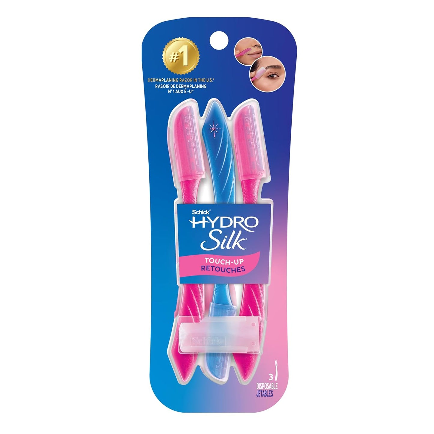 Schick Hydro Silk Touch-Up - Herramienta de depilación con cubierta...