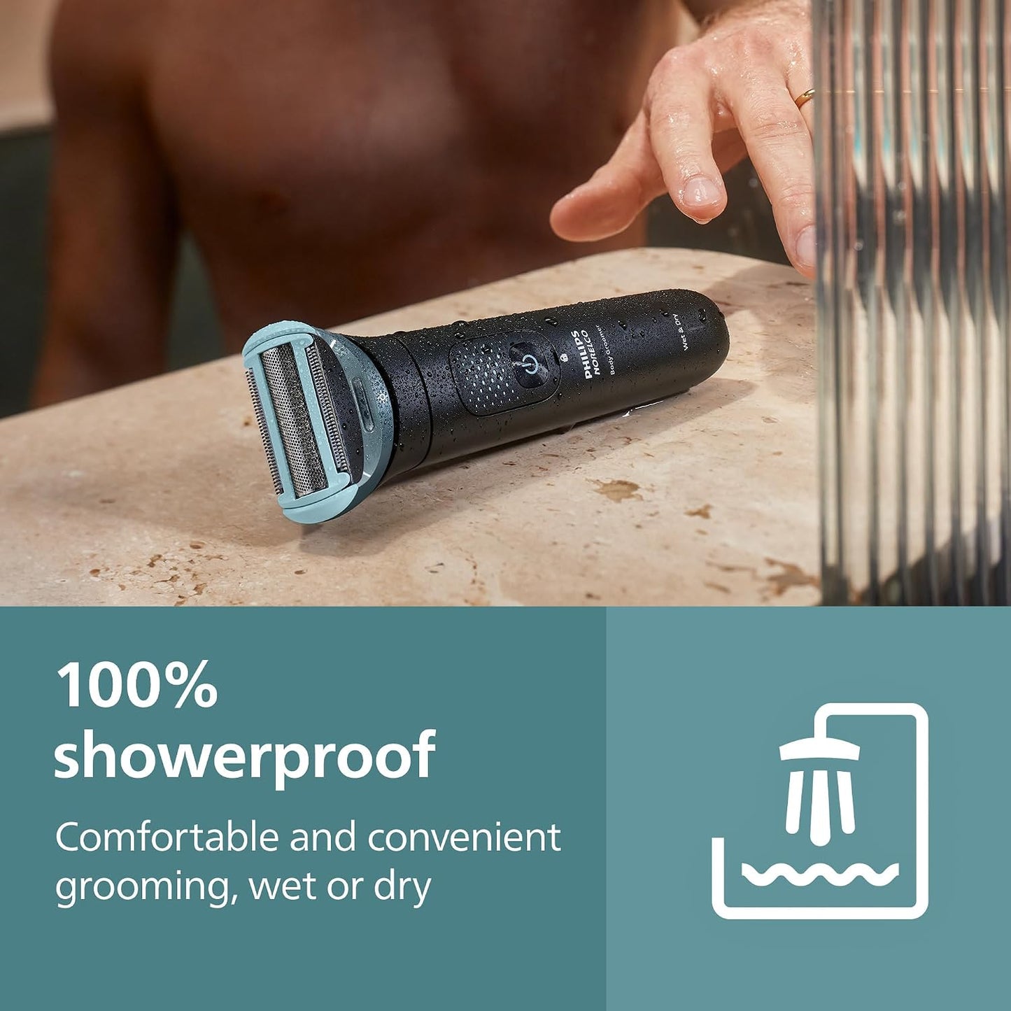 Philips Norelco Body Groomer serie 9000, recortadora íntima para us...