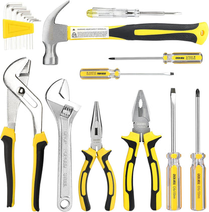DOWELL Juego de herramientas Kit de herramientas 19 piezas para el...