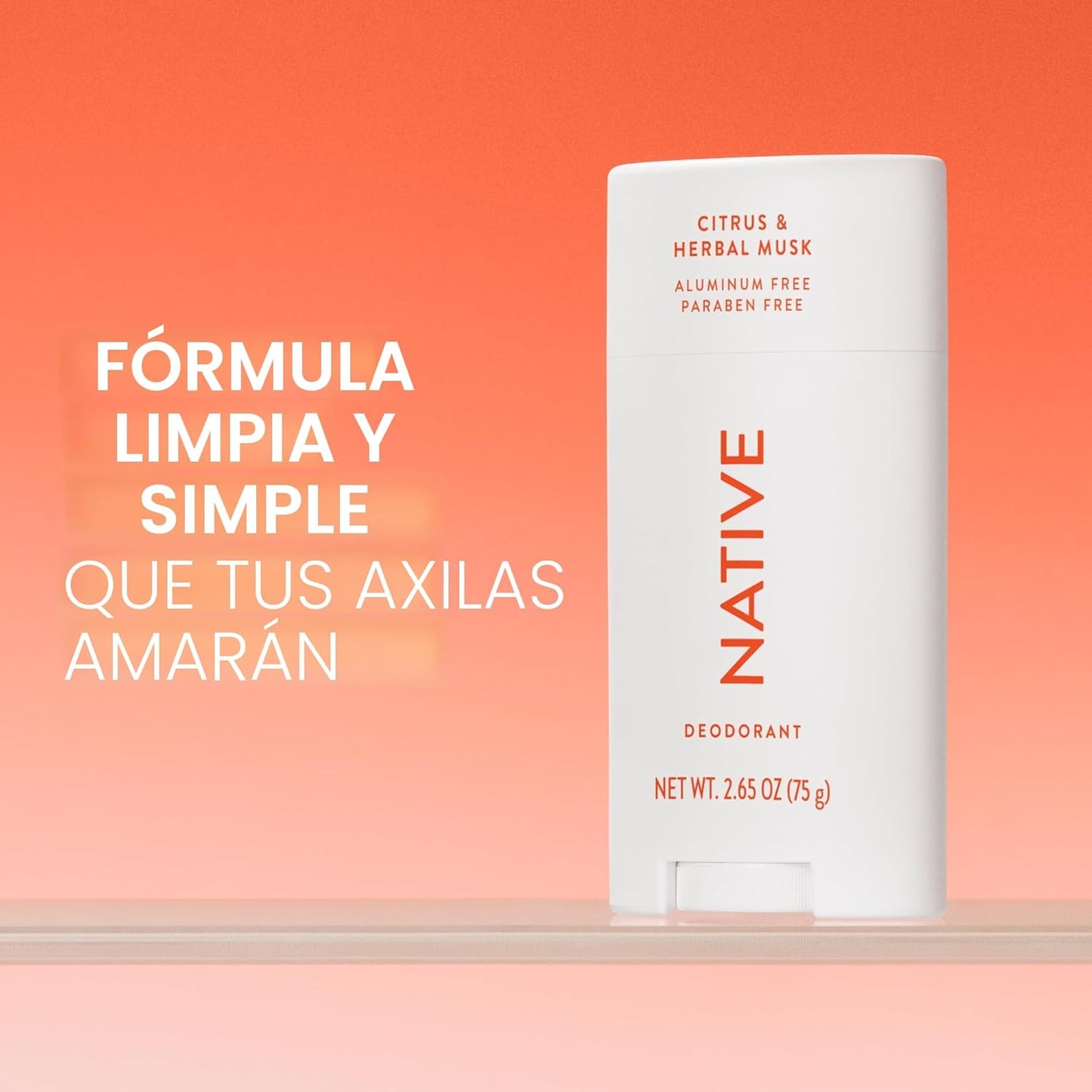 Native Desodorante | Desodorante natural para hombres, sin aluminio...