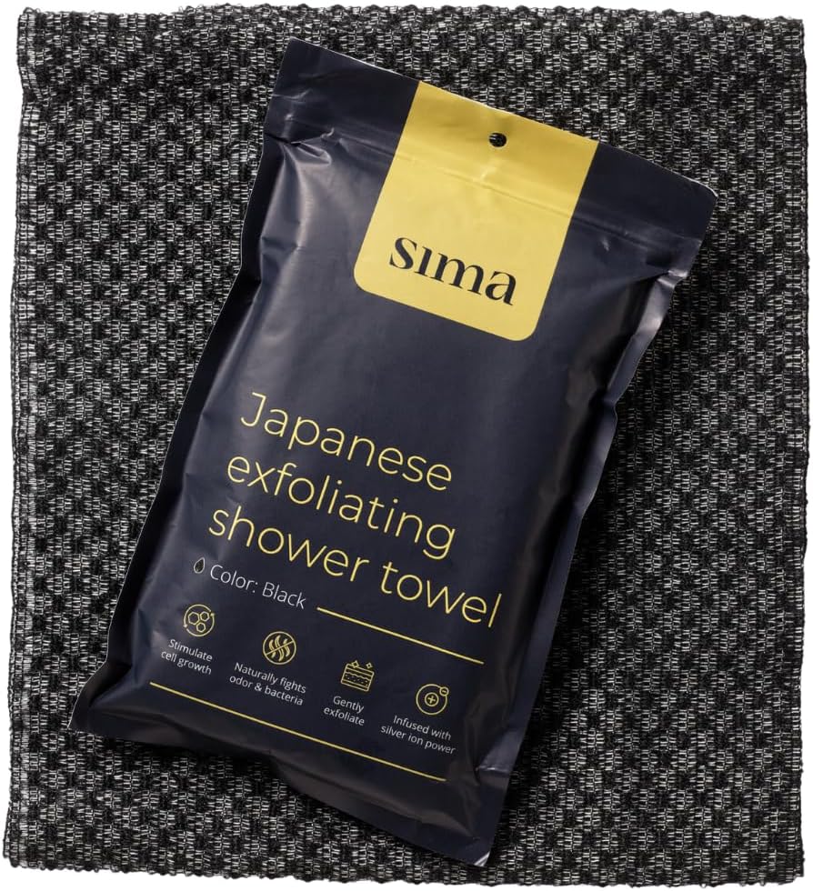 Toalla exfoliante para la cara y el cuerpo - Toalla exfoliante japo...