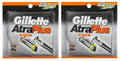 Gillette AltraPlus - Recambios de cuchilla de afeitar para hombre,...