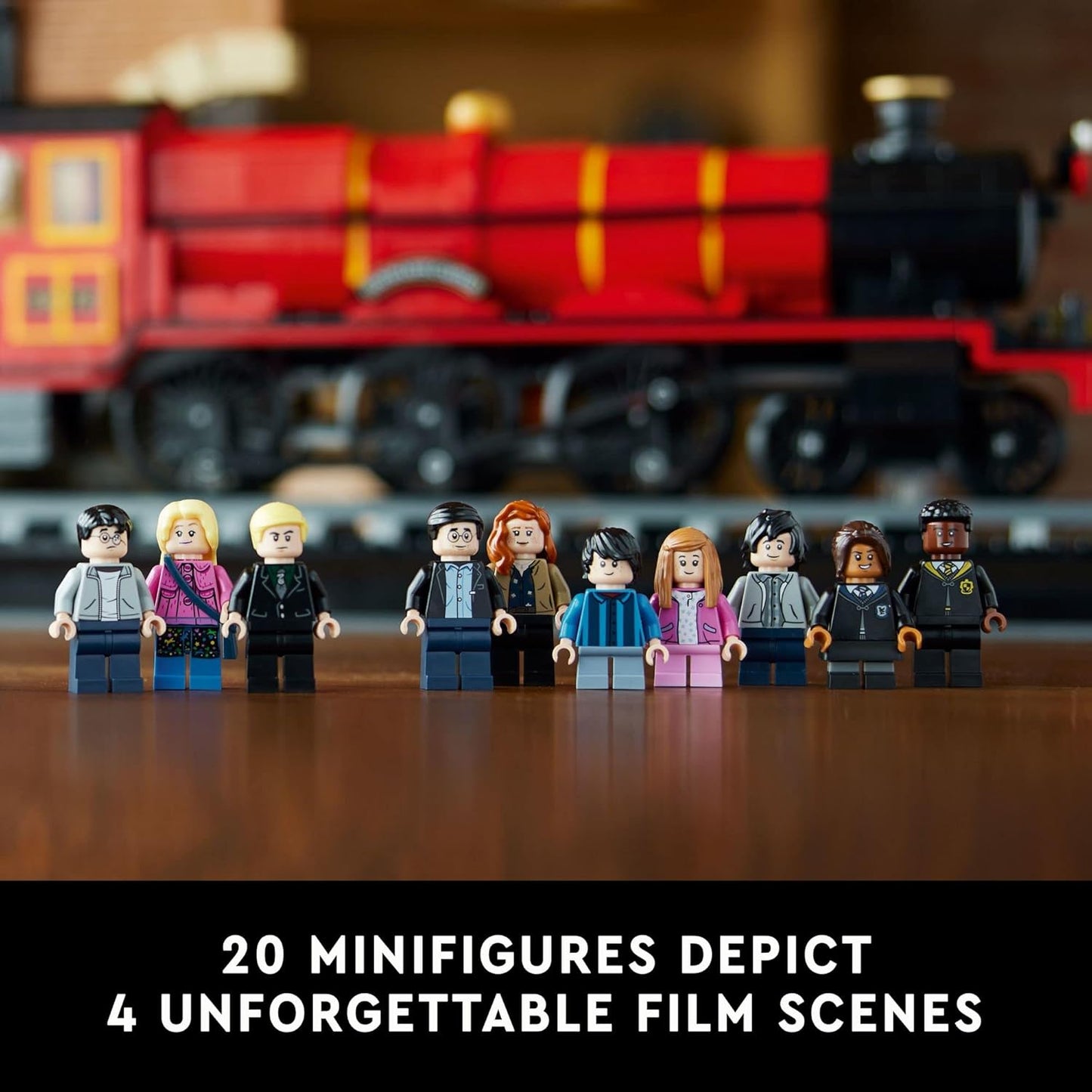 LEGO Harry Potter Hogwarts Express – Edición de Coleccionistas 76405, Modelo de Réplica Icónico de Tren de Vapor de las Películas, Set de Recuerdos Coleccionables para Adultos
