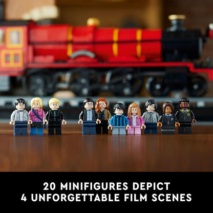 LEGO Harry Potter Hogwarts Express – Edición de Coleccionistas 76405, Modelo de Réplica Icónico de Tren de Vapor de las Películas, Set de Recuerdos Coleccionables para Adultos