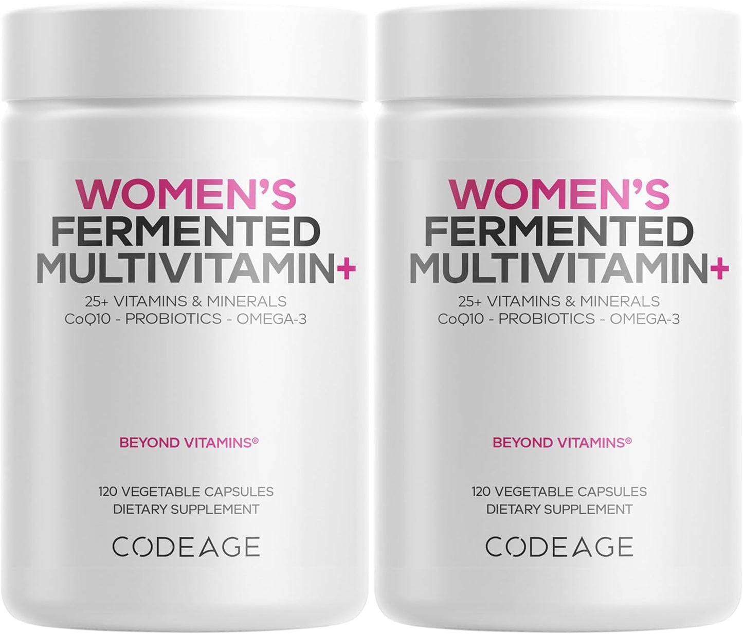 Codeage Multivitamínico Diario para Mujeres, 25+ Vitaminas y Minera...