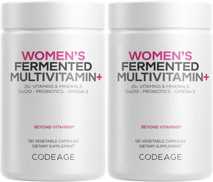 Codeage Multivitamínico Diario para Mujeres, 25+ Vitaminas y Minera...