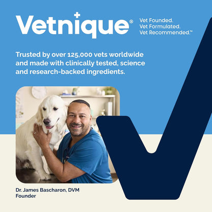 Vetnique Glandex - Probióticos diarios para perros con prebióticos...