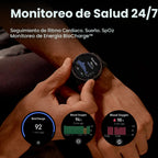 Amazfit Reloj inteligente Active Max, pantalla AMOLED de 1.5",...