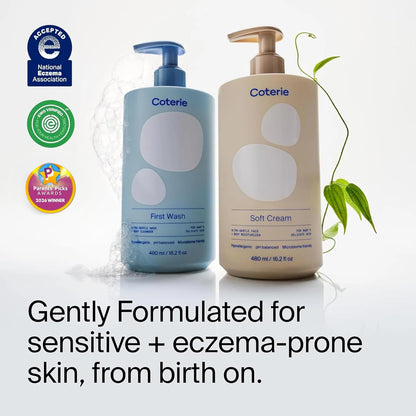 Coterie Baby Bath Skincare Essentials Set | Champú de 16.2 onzas +...