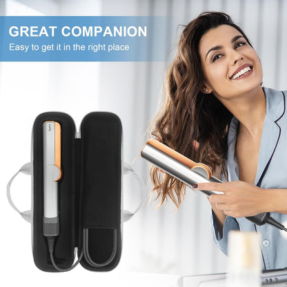 Buwico Estuche rígido de viaje para plancha de pelo Dyson Airstrait...