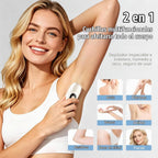 Recortadora de bikini para mujer 2 en 1 de doble cabeza, maquinilla...