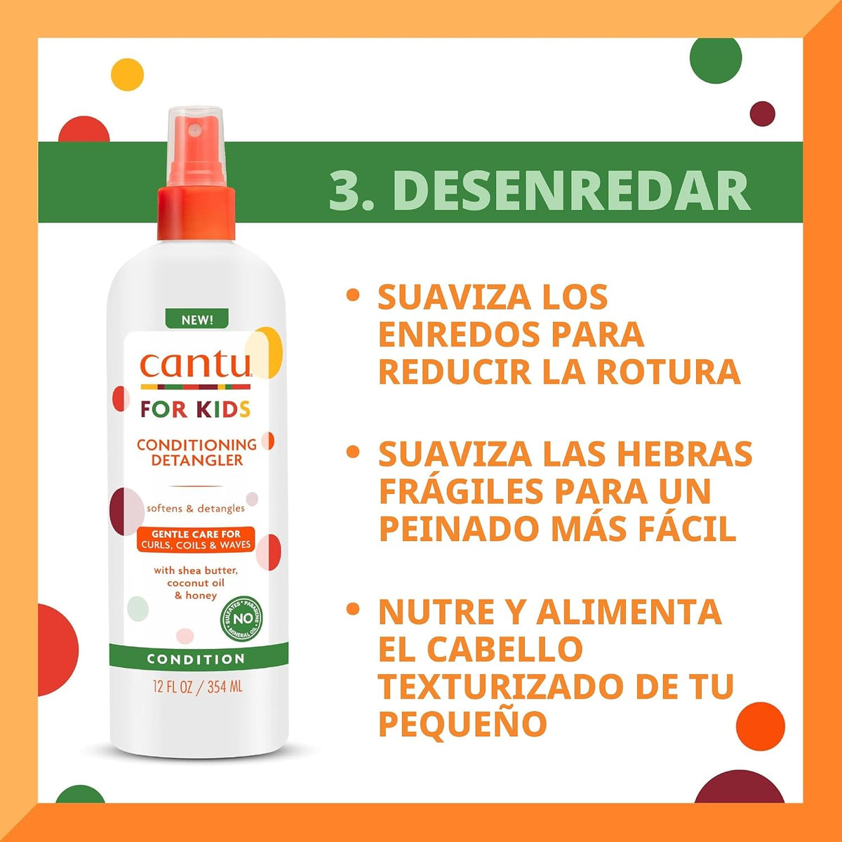 Cantu Care for Kids - Juego de régimen de cuidado del cabello con c...