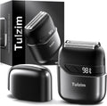 Tulzim Afeitadora eléctrica de lámina para hombres: 3 cuchillas flo...