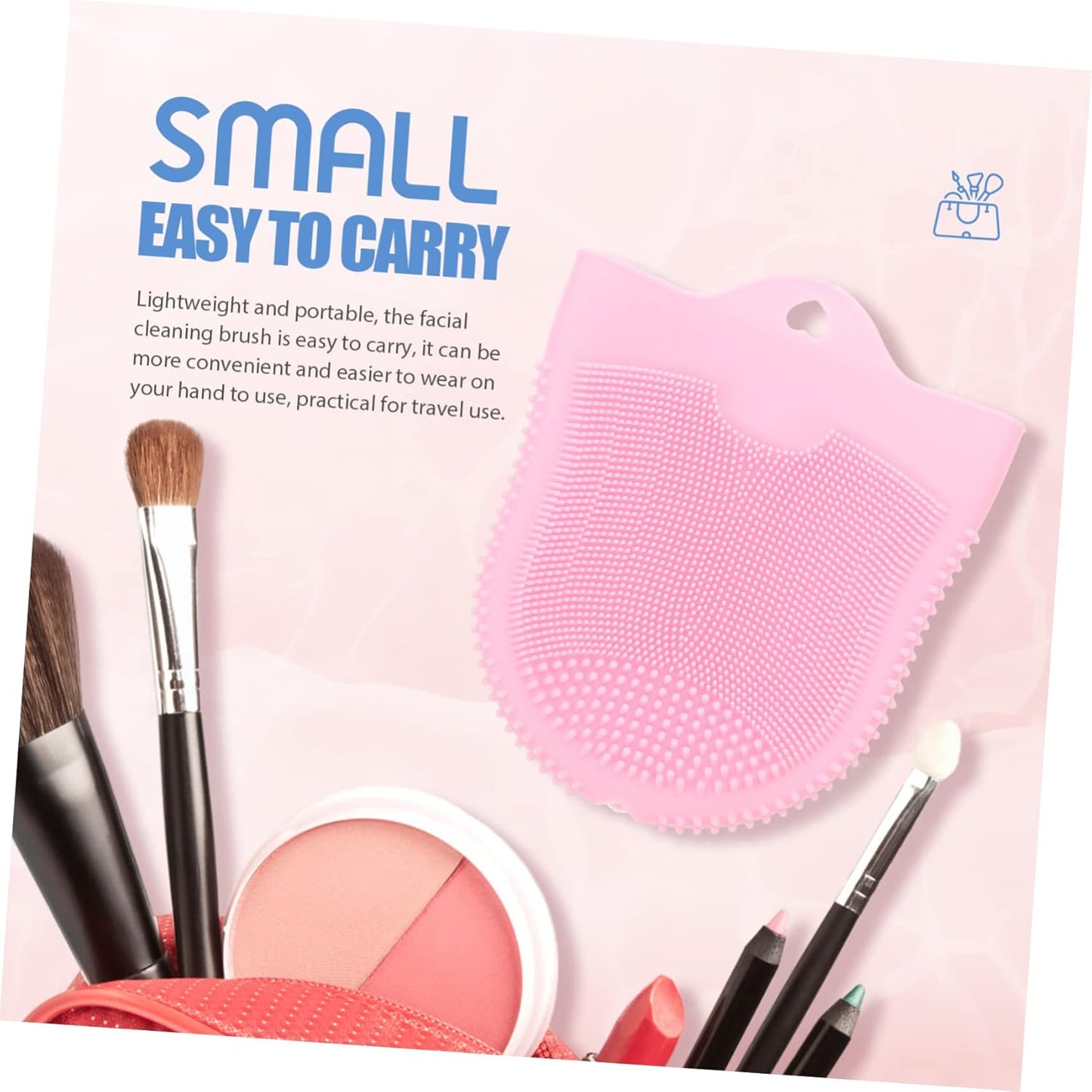 Ipetboom 3pcs Skin Care Tools Silicone Facial Brush Manual Face Was...