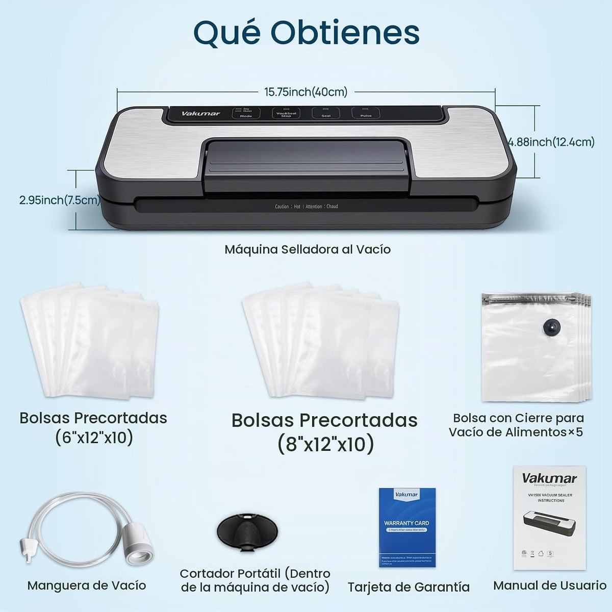 Vakumar Máquina selladora al vacío, máquina selladora al vacío de a...