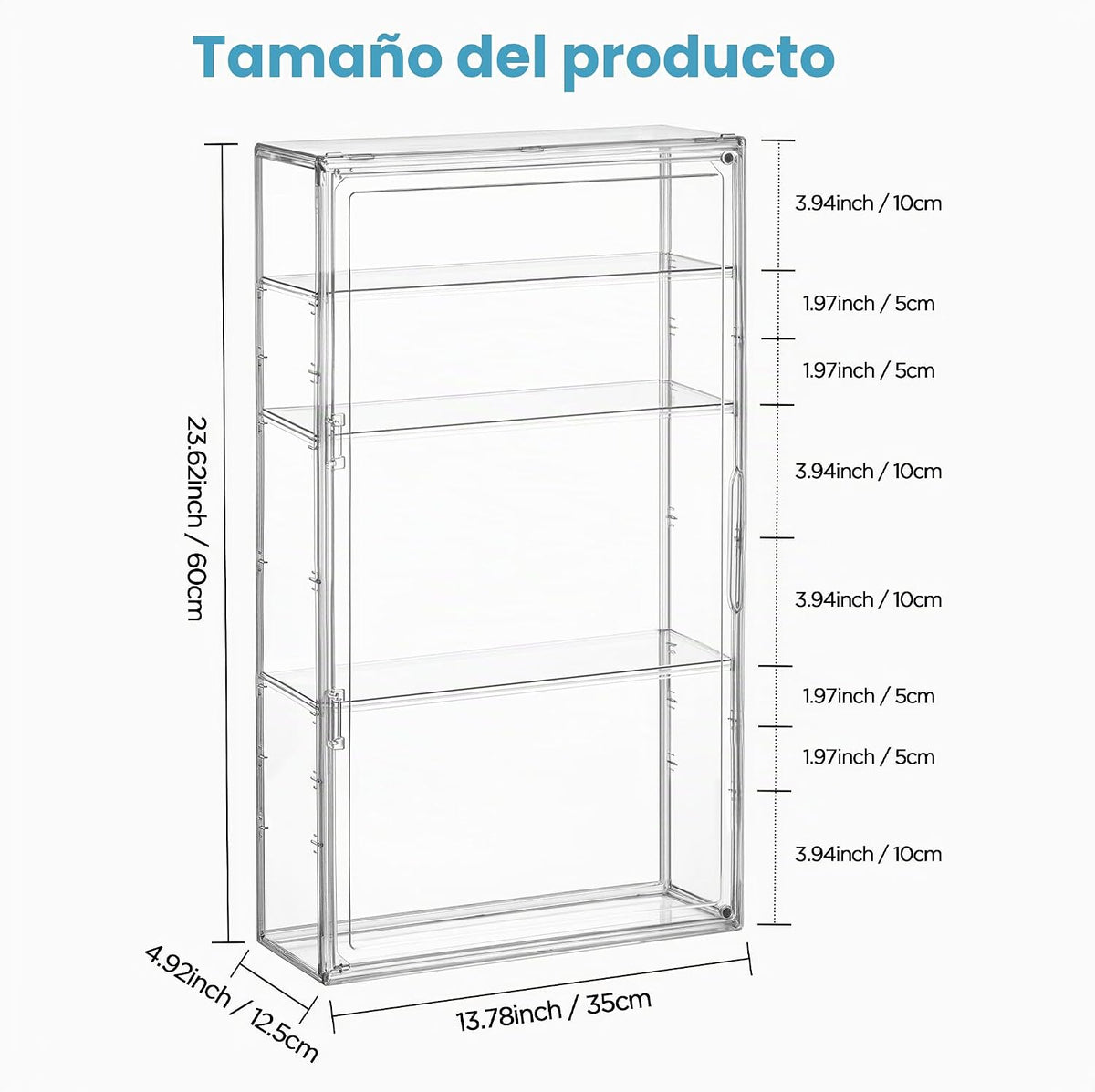 HBlife Organizador de almacenamiento para biberones de bebé, soport...