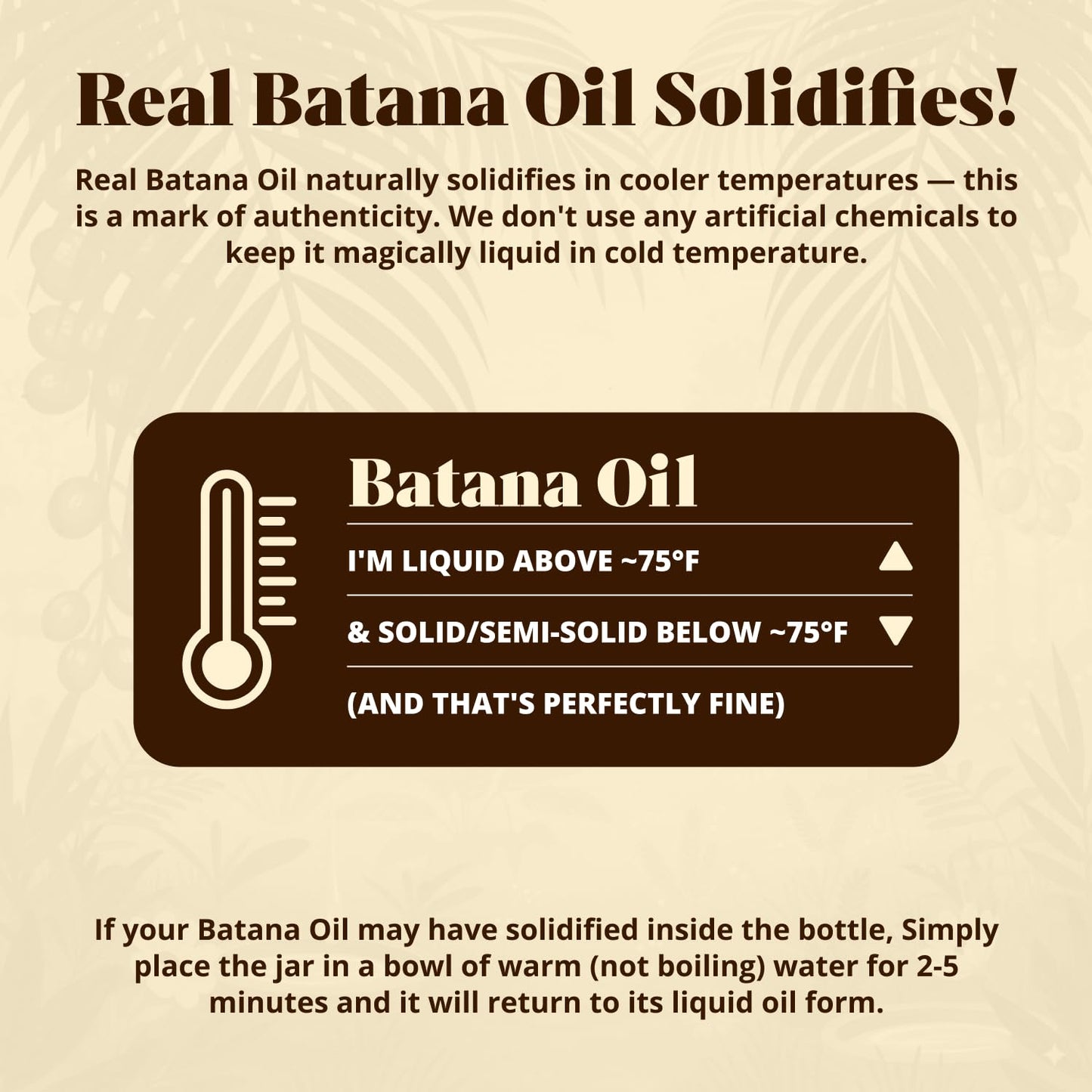 Aceite de Batana para el Crecimiento del Cabello – Aceite de Batana 100% Puro y Orgánico de Honduras – Fortalece, Espesa y Restaura el Cabello Natural – Tratamiento Capilar y del Cuero