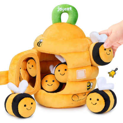 JoyCat Juguetes para Bebés de 6-12 Meses - Colmena Suave para Bebé...