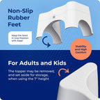 Squatty Potty The Original Taburete de Baño para Inodoro - Ajustabl...