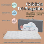 Cubrecolchón Pack and Play, 38 x 26 pulgadas, triple espuma suave b...