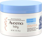 Bálsamo de eczema para bebé Aveeno, terapia nocturna, 1 Ounce, 1, 1