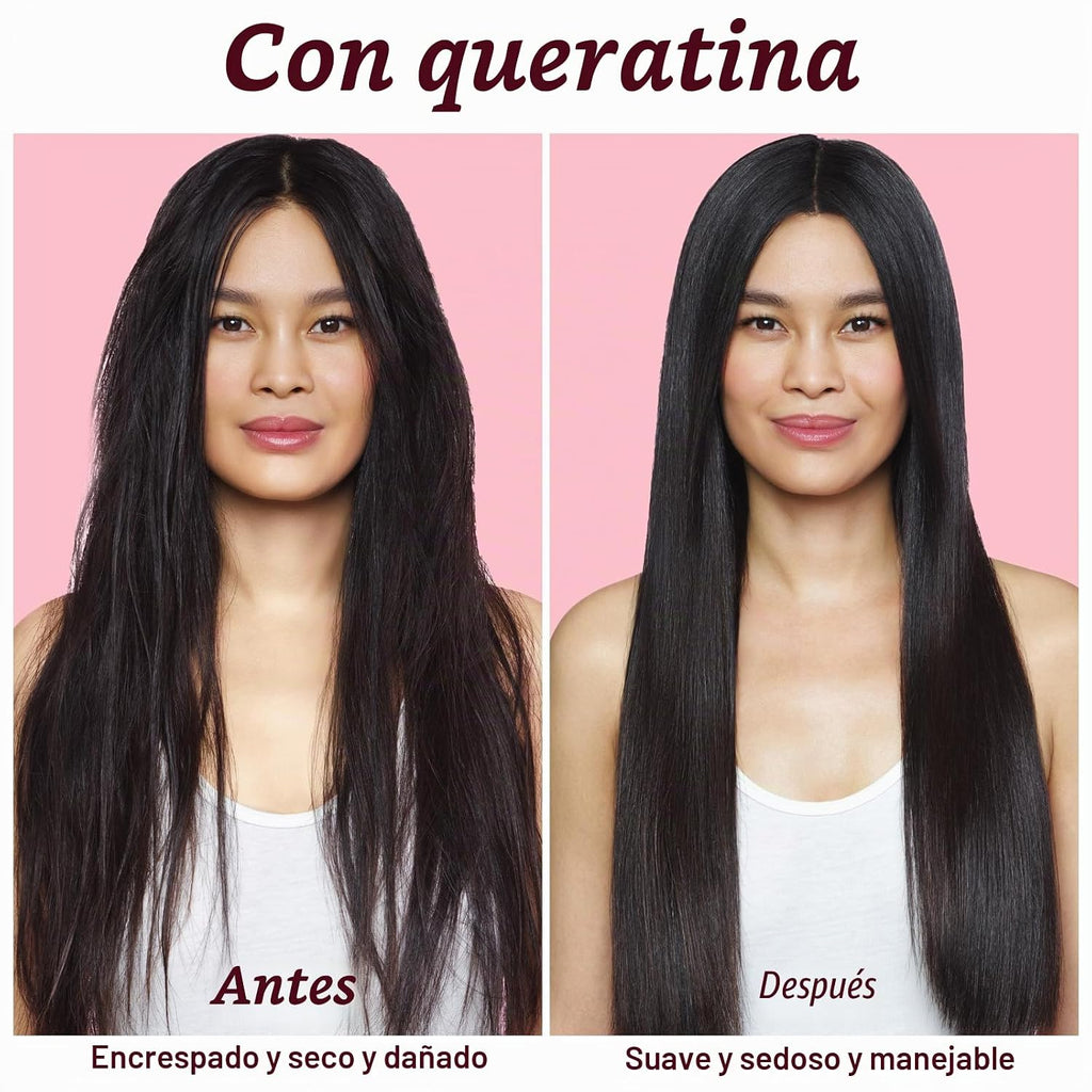 Luseta - Juego de champú y acondicionador de queratina tratamiento...