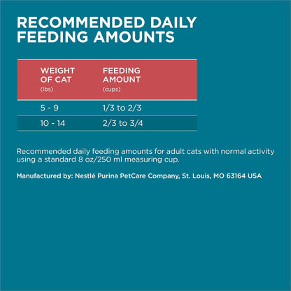 Purina ONE Alimento seco natural para gatos, Tender Selects mezcla...