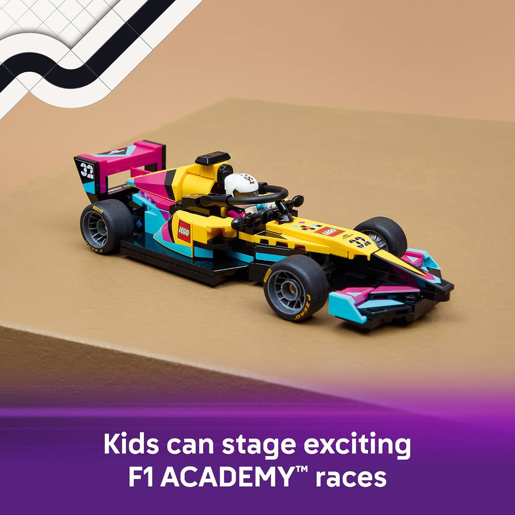 LEGO Speed Champions Vehículo de Carrera de la Academia F1 - Juguet...