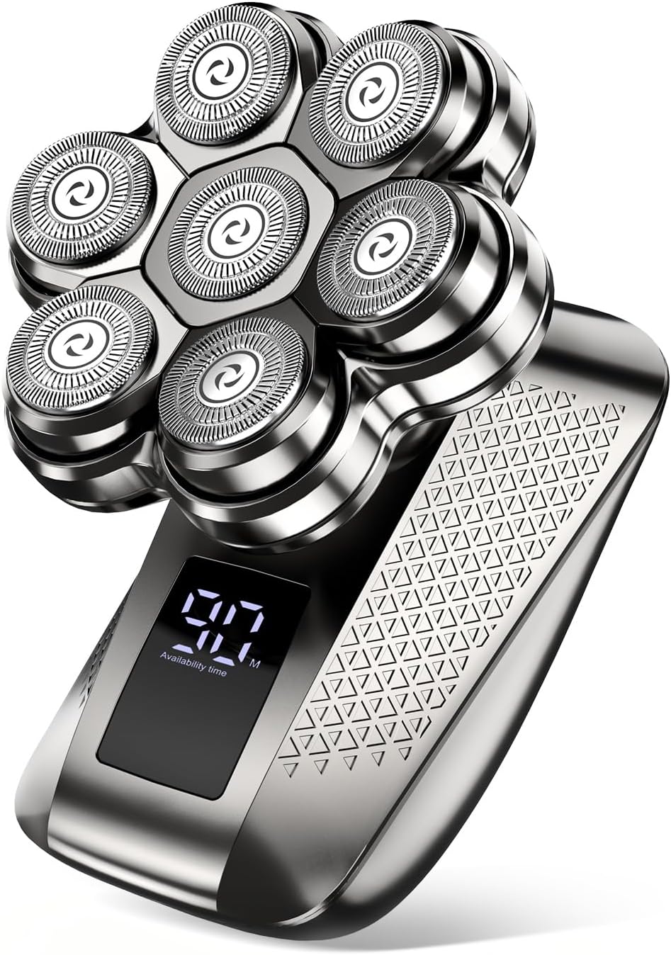 TEPOTZ Afeitadoras eléctricas de cabeza para hombres calvos, afeita...